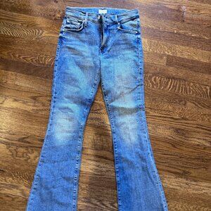 MOTHER Weekender Fray Jeans Size 26